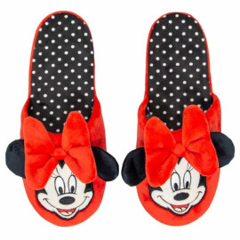 Chinelo Pantufa Minnie Risonha M - Disney