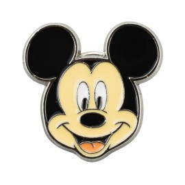 Broche de Metal Rosto Mickey  Acessrio Sofisticado Disney