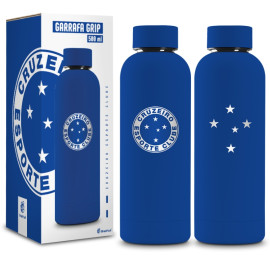 Garrafa Trmica Grip Emborrachado Times - Cruzeiro