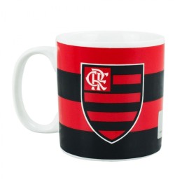 Caneca Porcelana Time - Flamengo Rubro Negro