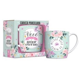 Caneca Porcelana Urban - Vov Meu Amor Eterno