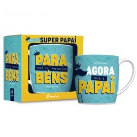 Caneca Porcelana Urban - Parabns Voc Foi Promovido Papai