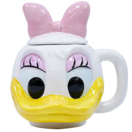 Caneca Porcelana 3D Margarida - Disney