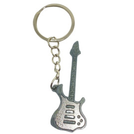 Chaveiro Metal Guitarra - Perfeito Para os Amantes de Msica