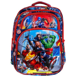 Mochila Vingadores Marvel 40cm - Design Exclusivo e Espaosa