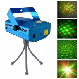 Mini Laser Hologrfico - Efeitos Luminosos Surpreendentes 