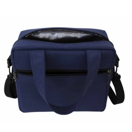 Bolsa Trmica Grande Lisa Azul Marinho