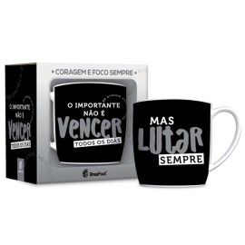 Caneca Porcelana Urban - Lutar Sempre