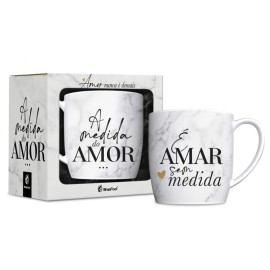 Caneca Porcelana Urban - Amor Sem Medida