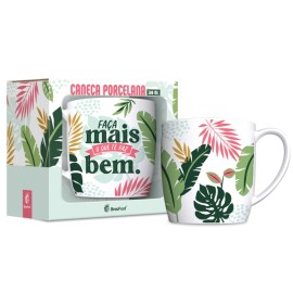 Caneca Porcelana Urban - O Que Te Faz Bem