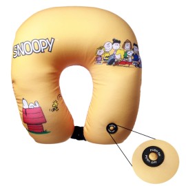 Almofada Pescoo Vibration Massageadora Snoopy 