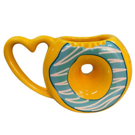 Caneca Formato 3D Donuts - Design Exclusivo e Divertido para Alegrar Seu Dia com Estilo