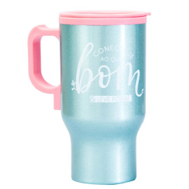 Caneca Trmica Usb Leve S o Que  Bom - Conecte-se Ao Que  Bom