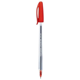 Caneta Kilometrica Paper Mate Cristal Vermelho 