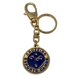 Chaveiro Metal Ouro Cruzeiro Esporte Clube