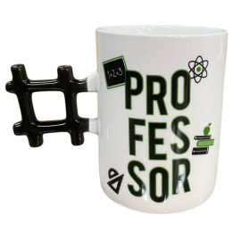 Caneca Porcelana Hastag Profisso Professor 