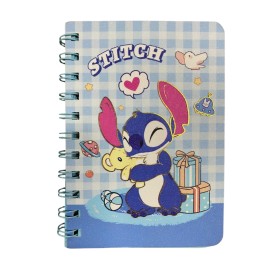 Caderno A6 Stitch 104X148MM 58FL - Disney