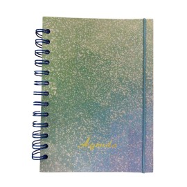 Agenda Permanente 129X179MM 160F - Gliter