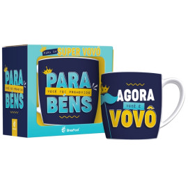 Caneca Porcelana Urban Promovido a Vov - Agora Voc  Vov