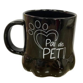 Caneca Pata Preta - Life Pai de Pet 