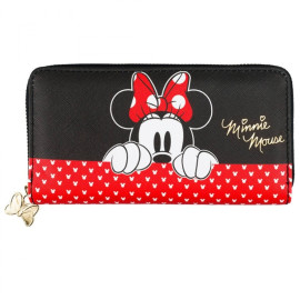 Carteira Minnie Mouse Cores - Disney 