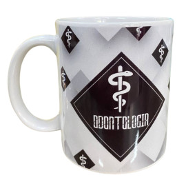 Caneca Porcelana Profisso Odontologia - Homenagem Perfeita para Dentistas e Amantes da Sade Bucal