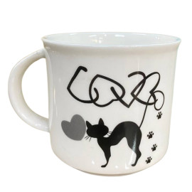 Caneca Estampa Gato - Um Toque Delicado e Encantador para Amantes de Gatos 