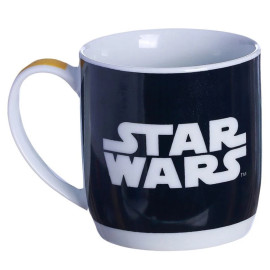 Caneca Star Wars Preta - Perfeita Para Quem Vive no Universo de Star Wars