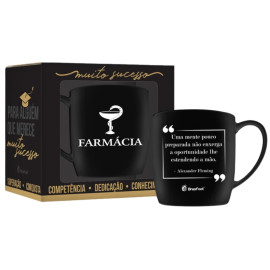 Caneca Porcelana Cursos Farmcia - Homenagem Perfeita para Estudantes e Profissionais da Farmcia