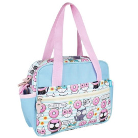 Bolsa Gato Donuts Couro Sinttico 