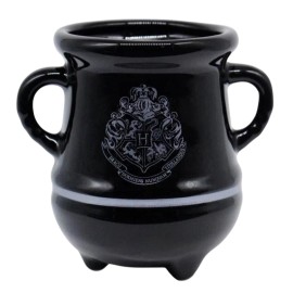 Caneca Formato 3D Poo Hogwarts Prata  Harry Potter  Encanto e Estilo