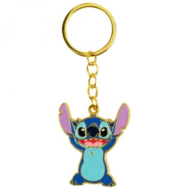 Chaveiro Metal Stitch Sorriso e Patas P/ Cima - Disney