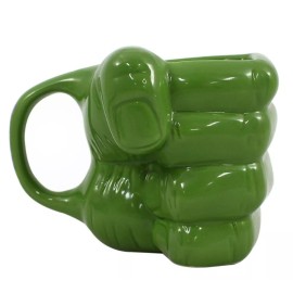 Caneca Formato 3D Soco Hulk - Marvel