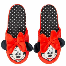 Chinelo Pantufa Minnie Risonha P - Disney