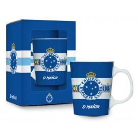 Caneca Porcelana Premium Time - Cruzeiro