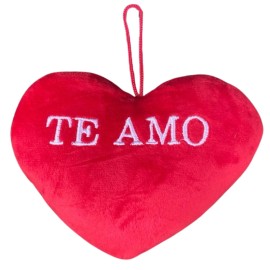 Pelcia Corao Te amo Vermelho - Amor 