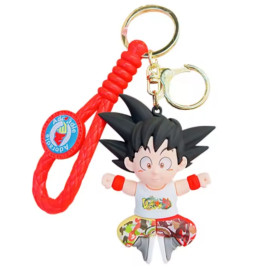 Chaveiro Emborrachado Goku Dragon Ball Adorrable 