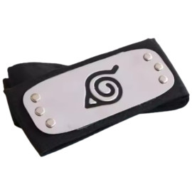 Bandana Naruto Shippuden Anime - Acessrio Perfeito para Fs Ninja e Cosplay 