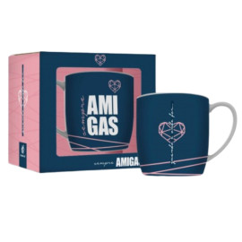 Caneca Porcelana Amigas Sempre Quando e Onde For