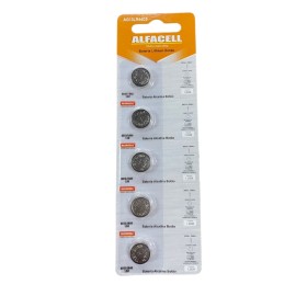 Bateria Alcalina AG13-LR44-C5 Blister Cartela 1,5V