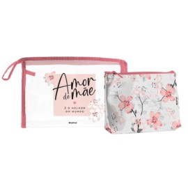 Kit C/ 2 Necessaire - Amor de Me o Melhor