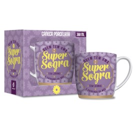 Caneca Porcelana Urban Famlia - Super Sogra