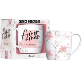 Caneca Porcelana Amor de Me  o Melhor do Mundo