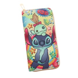 Carteira Stitch Xepa Estampada - Disney 