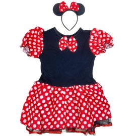 Fantasia Minnie 130-140cm - Encanto e Magia Disney para Todas as Idades