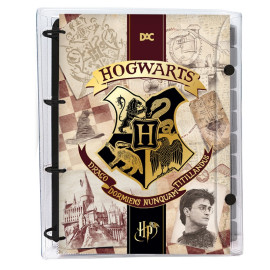 Caderno Fichrio Argolado Cristal Universitrio Harry Potter 