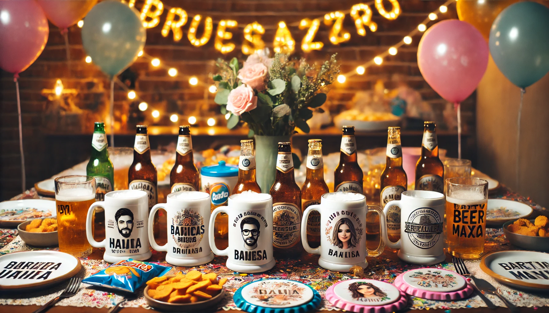 Canecas de Chopp Personalizadas: Como Fazer sua Festa Inesquecvel