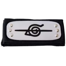 Bandana Naruto Shippuden Itachi Anime - Acessrio Perfeito para Fs Ninja e Cosplay