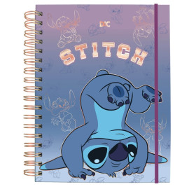 Caderno Inteligente Smart Universitrio 80 Folhas 10 Divisrias Stitch Disney