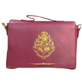 Bolsa Hogwarts Quadrada Vermelha Harry Potter